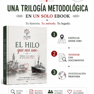 El hilo que nos une — Ebook interactivo de genealogía italiana